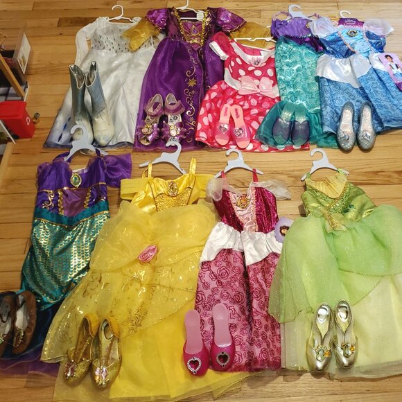 Girls Kids Dress Up Bundle Lot - Picture 2 of 7